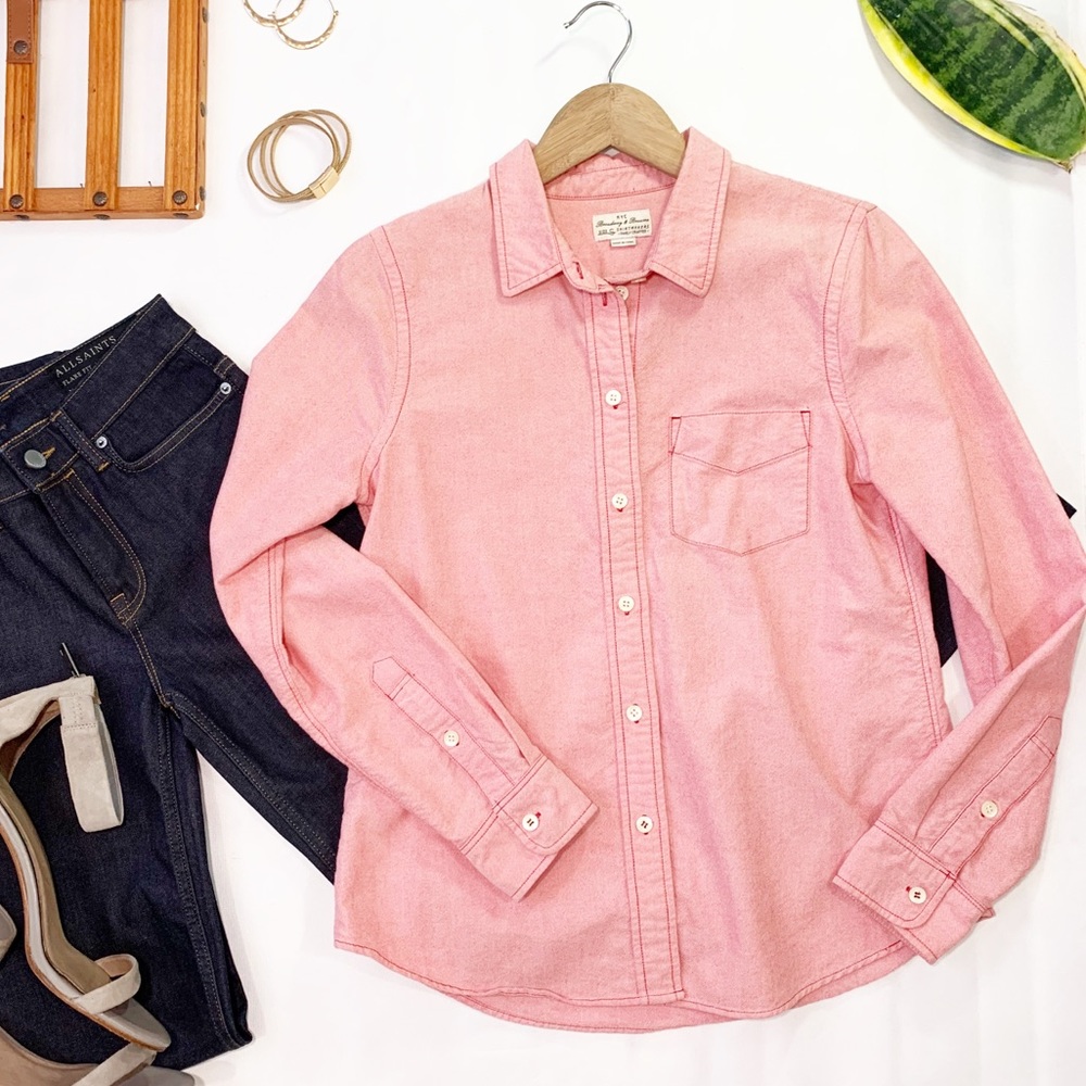 Broadway and Broome Button Down Oxford Longsleeve